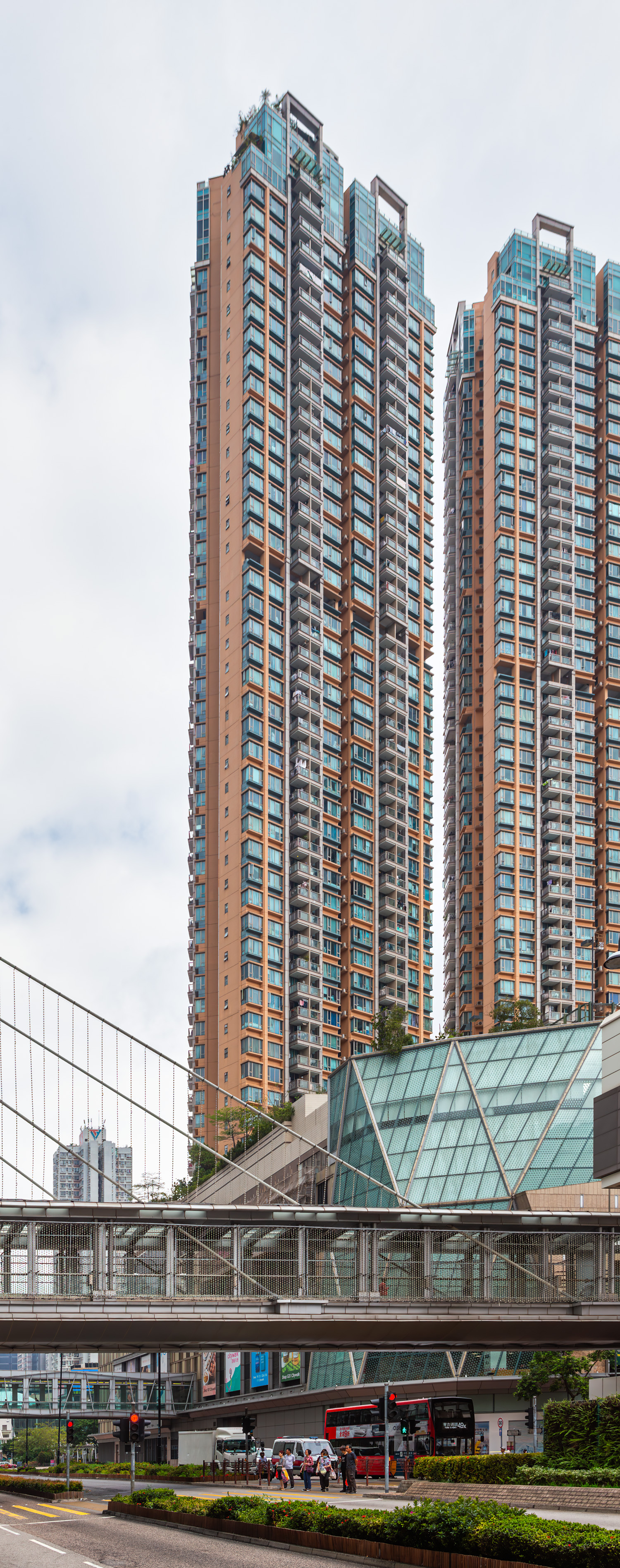 Vision City Tower 1, Hong Kong - View from the southeast. © Mathias Beinling